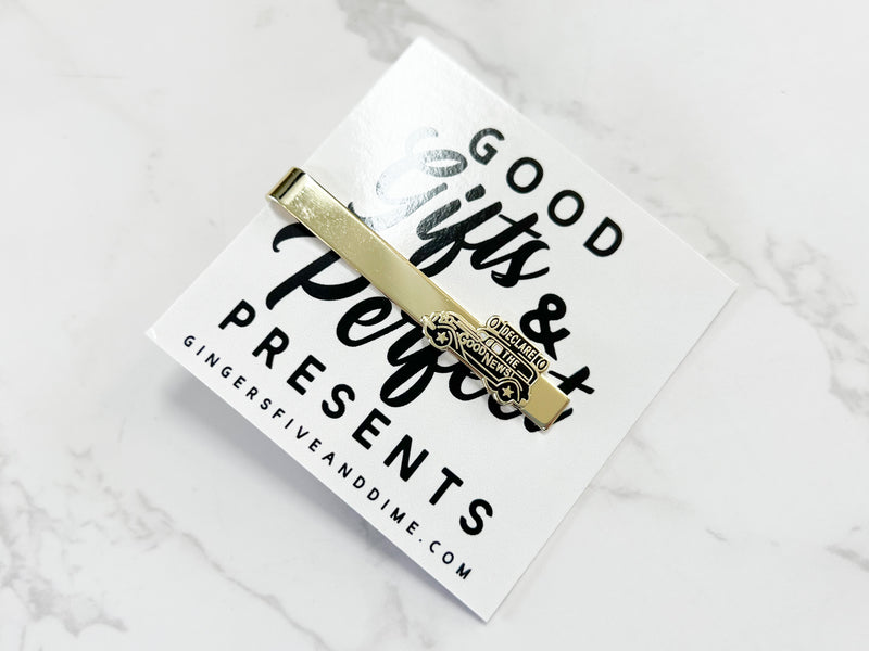 Gold Sound Car Tie Clip - GINGERS