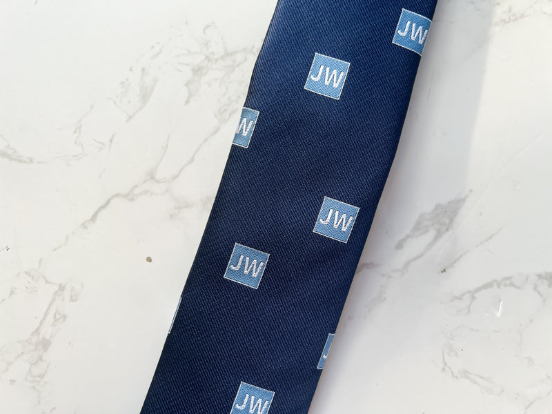 JW Navy Tie