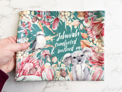 Jehovah Comforted and Soothed Me Zip Bag