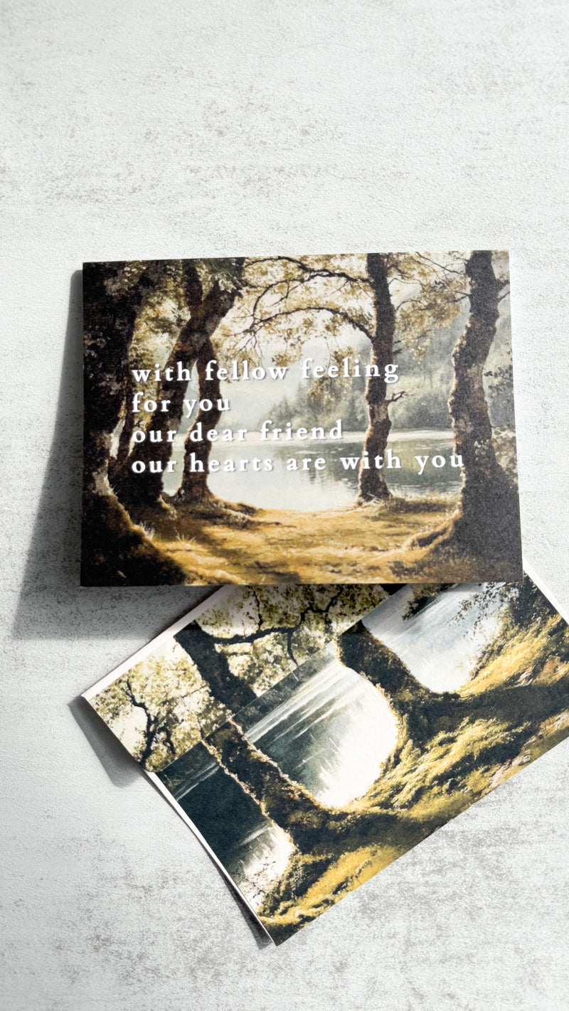Sympathy Forest Greeting Card