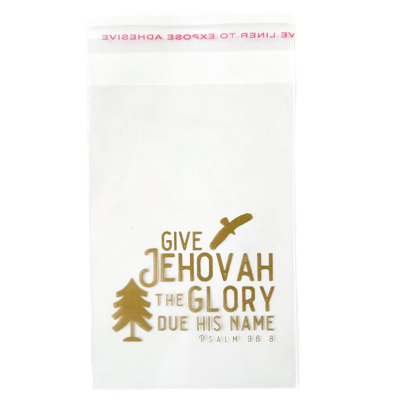 Give Jehovah The Glory - Cellophane Bags - Pack of 10