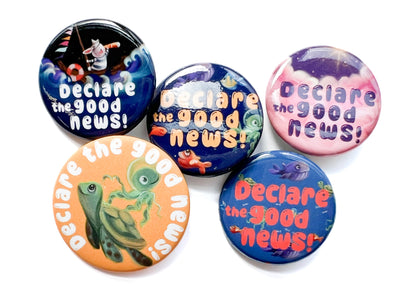 Declare The Good News Pins - Friendly Seas - GINGERS