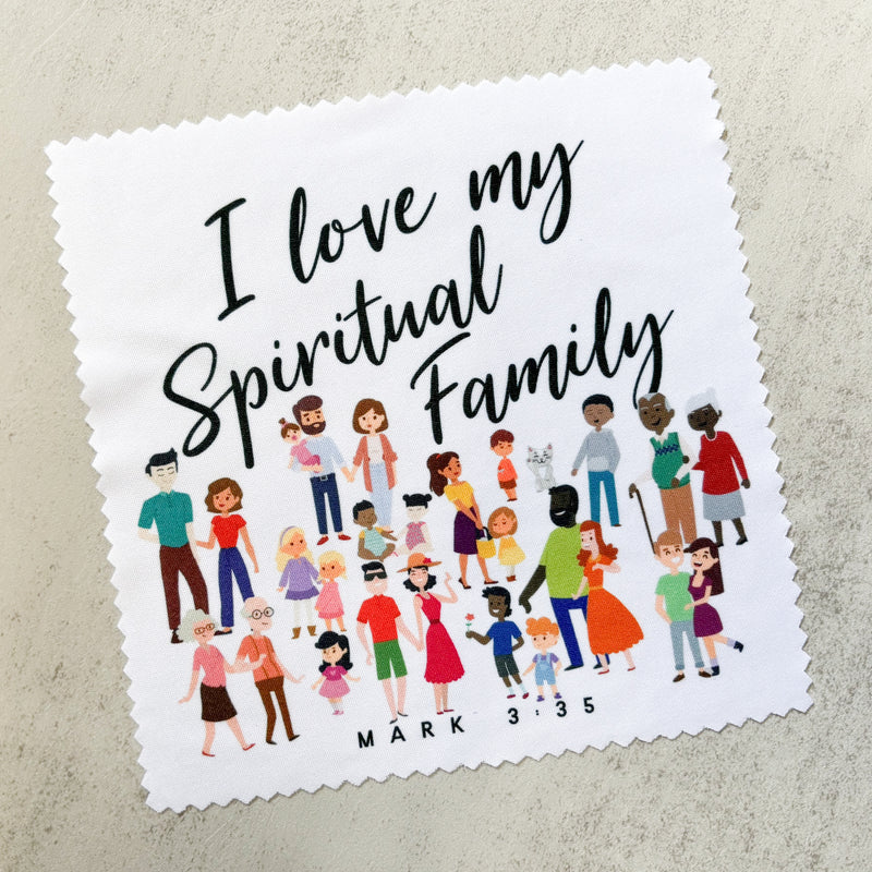 Spiritual Family Lens Screen Cleaning Cloth