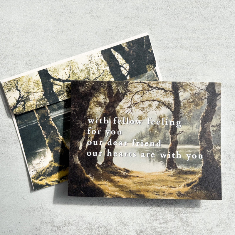 Sympathy Forest Greeting Card
