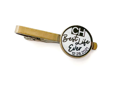 Personalized Best Life Ever Tie Clip - GINGERS