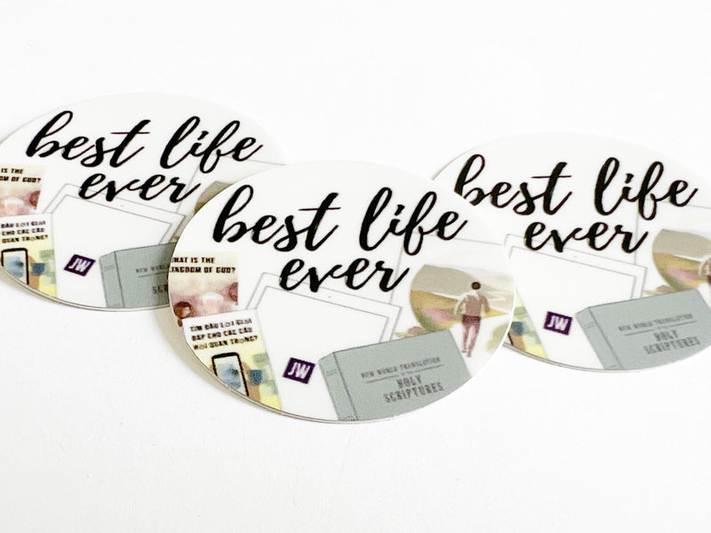 Best Life Ever Stickers - Teaching Toolbox