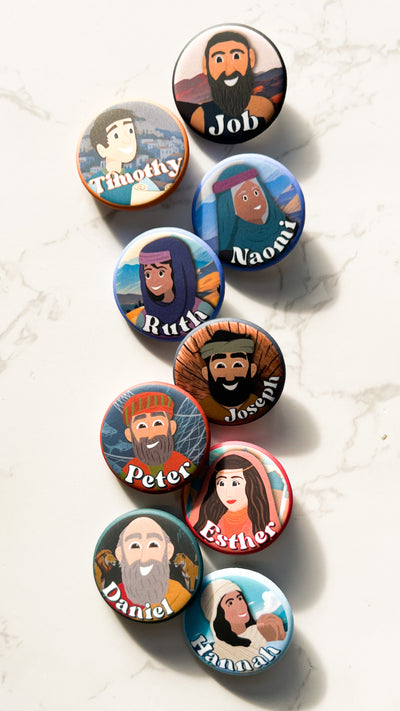 Bible Character Pins