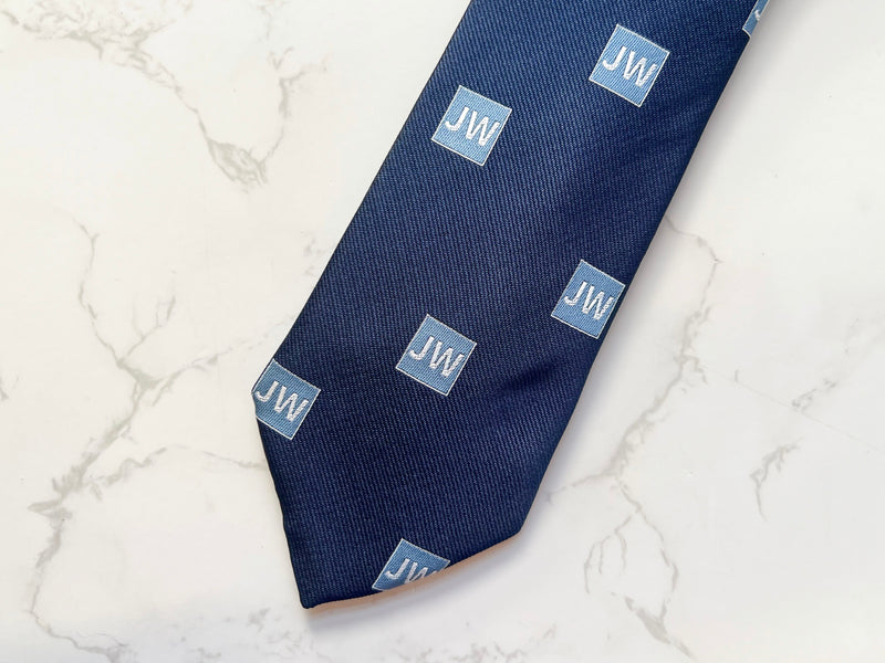 JW Navy Tie