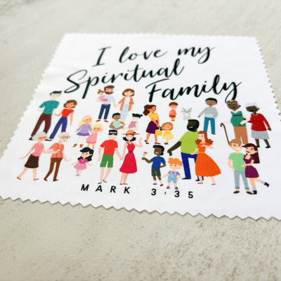 Spiritual Family Lens Screen Cleaning Cloth