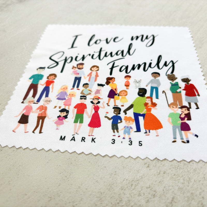 Spiritual Family Lens Screen Cleaning Cloth