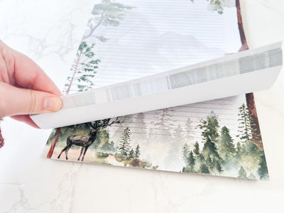 Forest Letter Writing Notepad