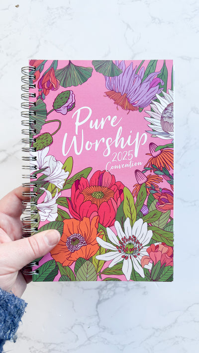 Floral Convention Notebook