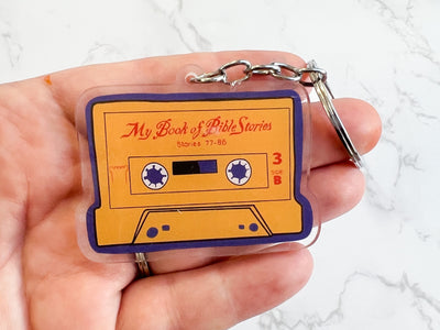 Bible Story Tape Keychain