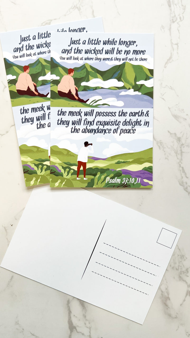 Abundance of Peace 4 x 6 Postcards - GINGERS