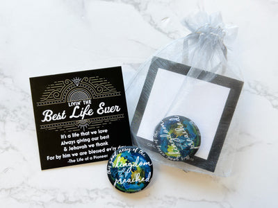 Best Life Ever and This Good News Gift Bags - Pins - GINGERS