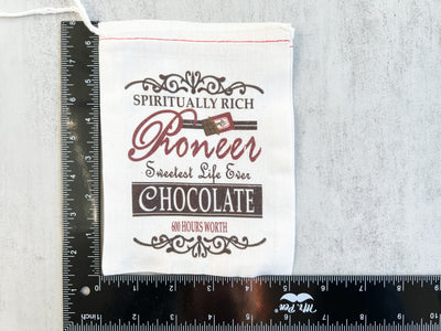 Pioneers Chocolate Bag