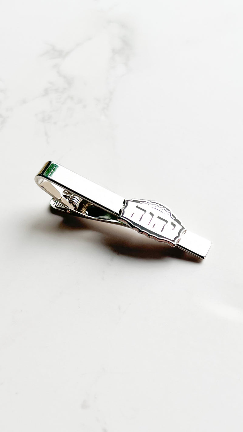 Tetragrammaton Tie Clip Silver - GINGERS