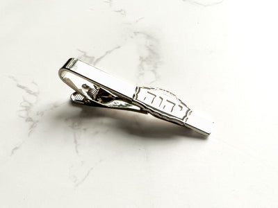 Tetragrammaton Tie Clip Silver - GINGERS