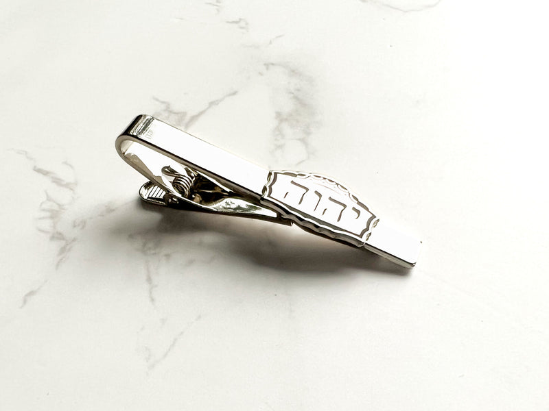 Tetragrammaton Tie Clip Silver - GINGERS