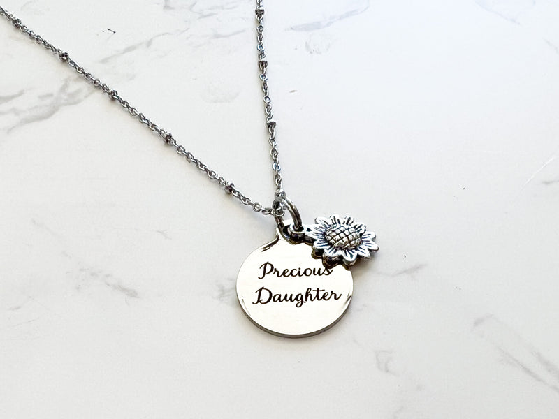 Precious Daughter Stainless Steel Necklace - GINGERS