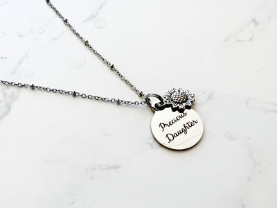 Precious Daughter Stainless Steel Necklace - GINGERS