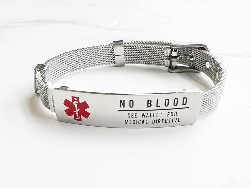 No Blood Adjustable Bracelet - GINGERS