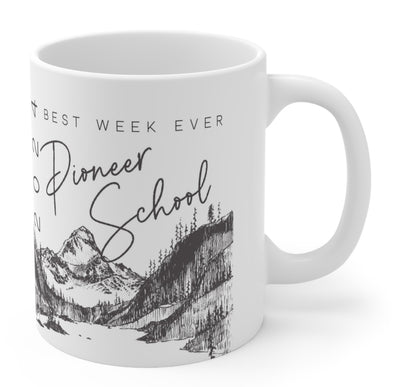 Personalized Pioneer School - Mountain Mug - GINGERS