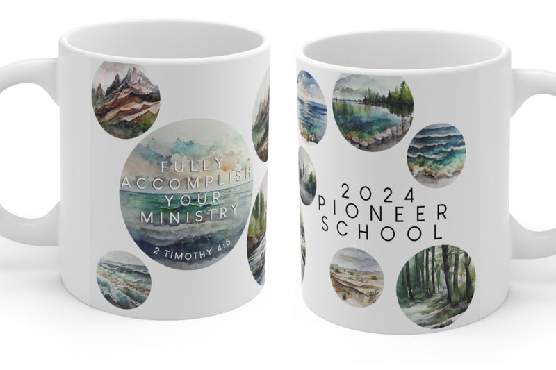 Personalized Pioneer School - Landscape Mug - GINGERS