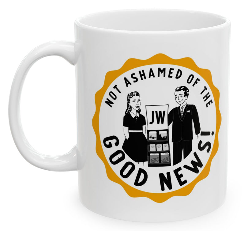 Personalized Not Ashamed of the Good News - Assembly Mug - Vintage