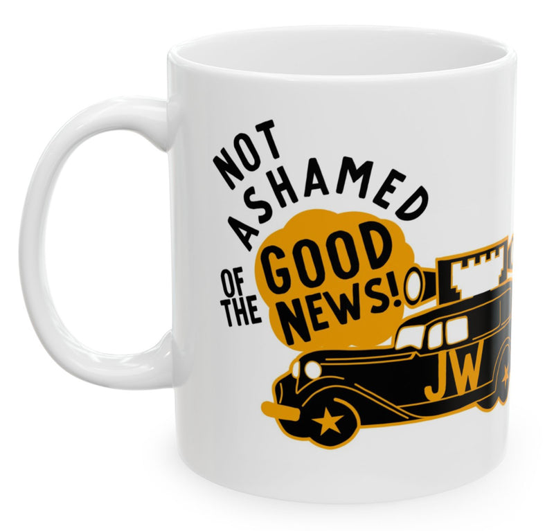 Not Ashamed of the Good News Mug - vintage