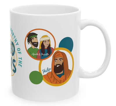 Behave in a Manner Worthy of the Good News Mug - Bible Friends