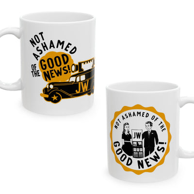 Not Ashamed of the Good News Mug - vintage