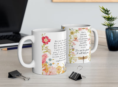 Isaiah 41:10, 13 Meadow Mug