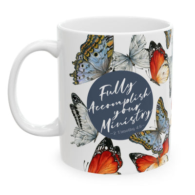 Personalized Pioneer School - Butterfly Mug