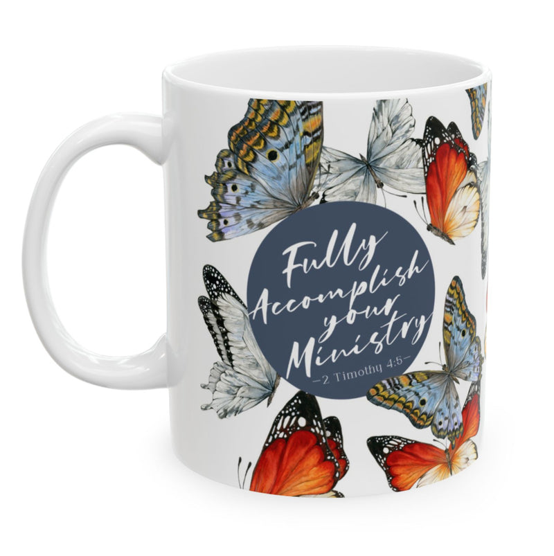 Personalized Pioneer School - Butterfly Mug