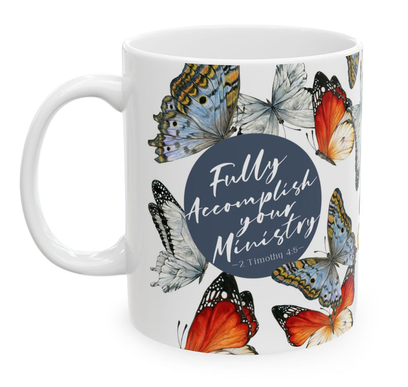 Pioneer School Butterfly Mug