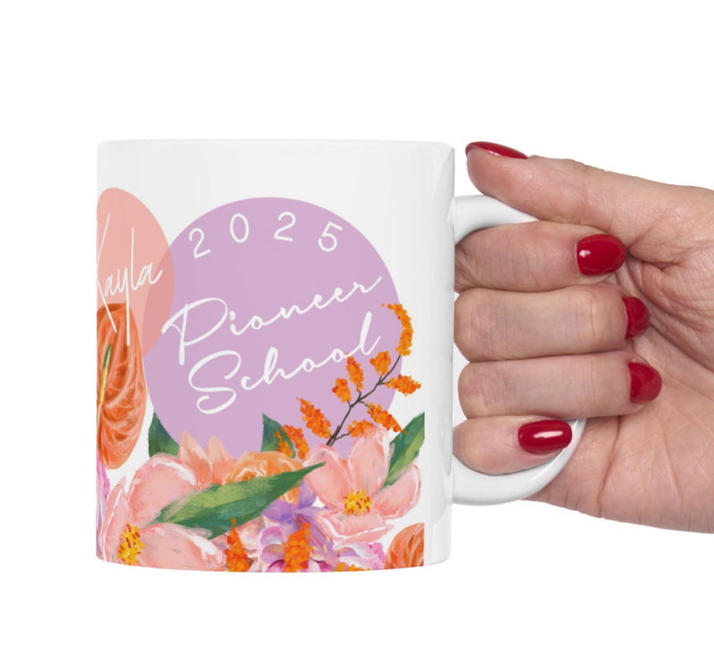 Personalized Pioneer School - Tropical Mug