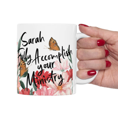 Personalized Pioneer School - Wildflower Mug