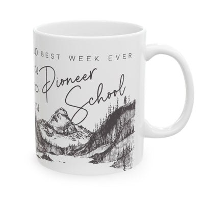 Pioneer School Mountain Mug