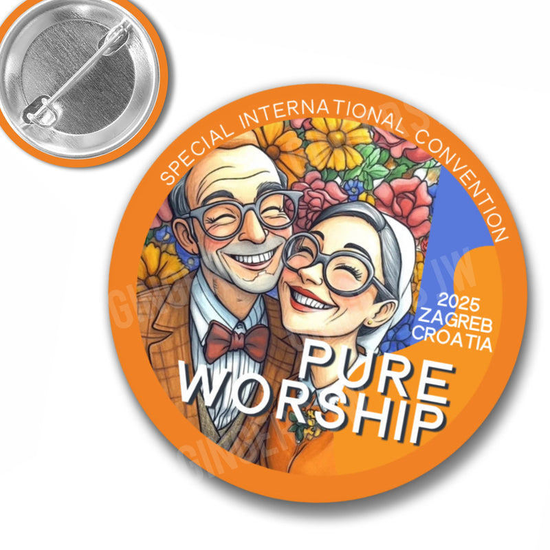 Pure Worship Pins - Croatia Happy Friends