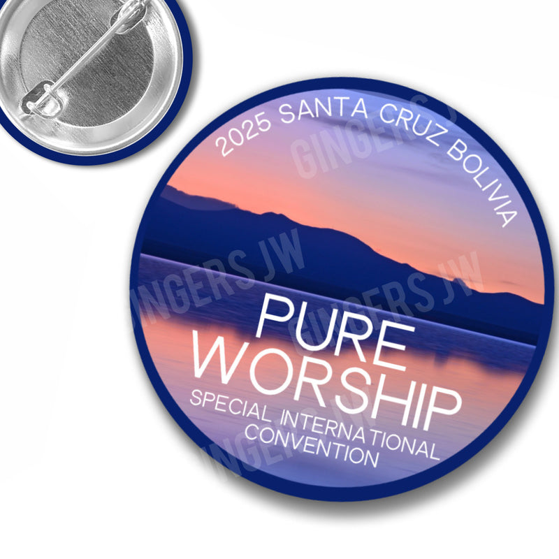 Pure Worship Pins - Bolivia Blue Mountains