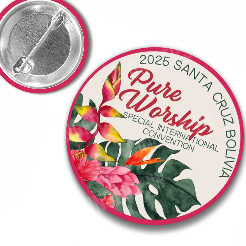 Pure Worship Pins - Bolivia Floral