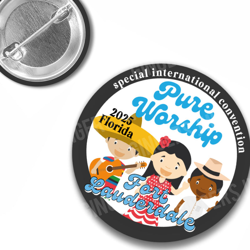 Pure Worship Pins - Fort Lauderdale Florida Brotherhood