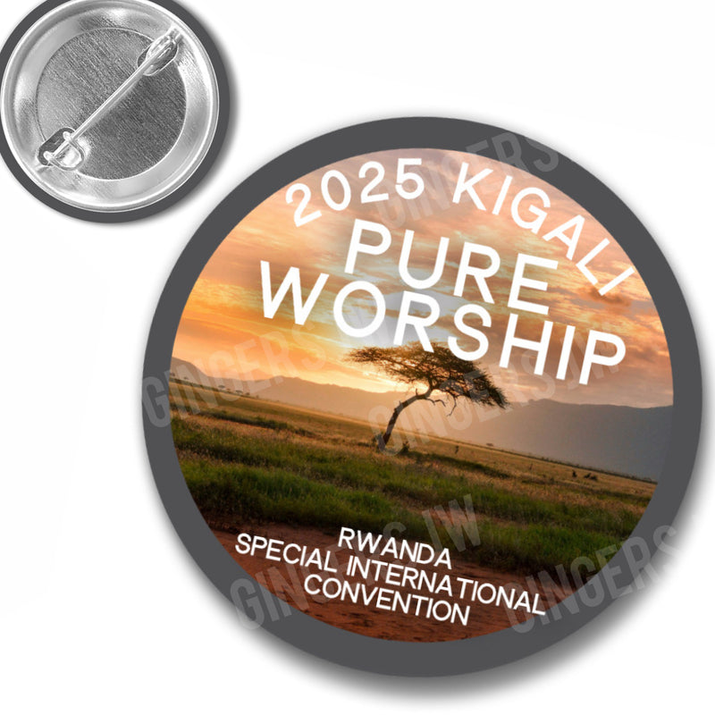 Pure Worship Pins - Rwanda