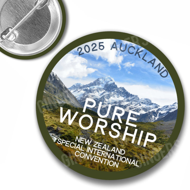 Pure Worship Pins - New Zealand