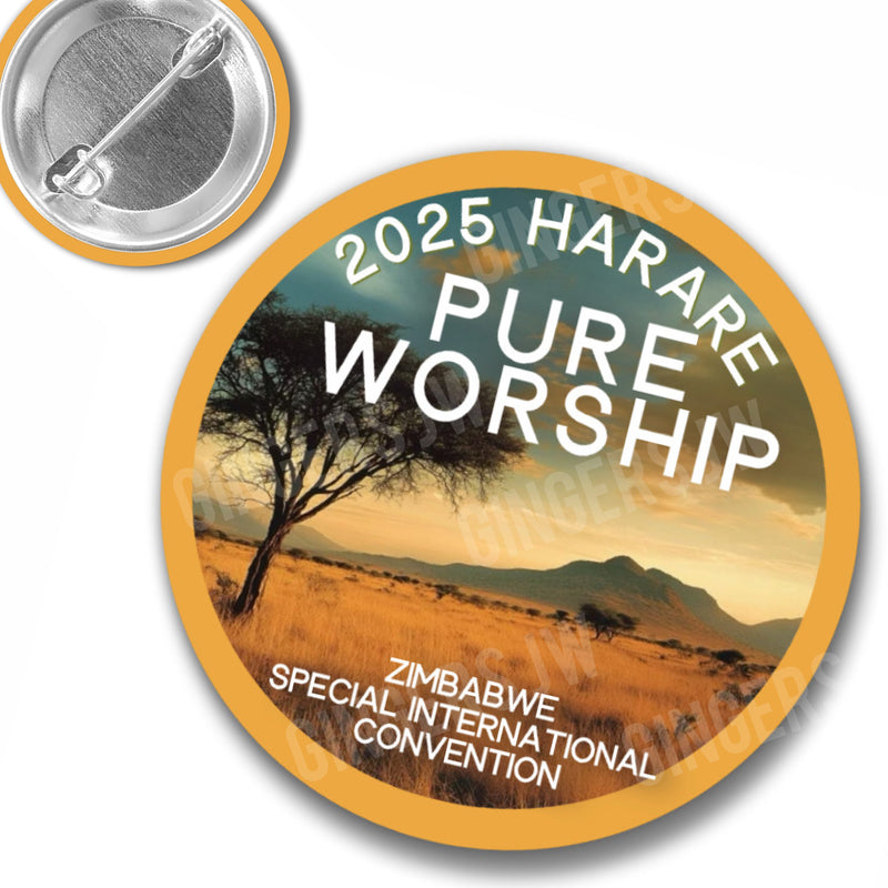 Pure Worship Pins - Zimbabwe