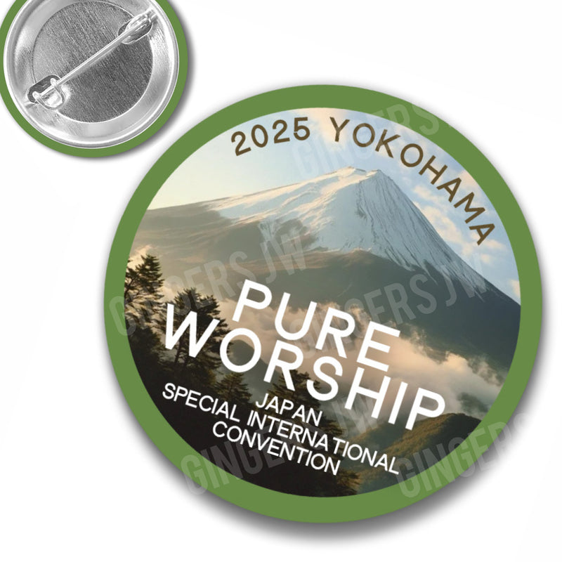 Pure Worship Pins - Japan Yokohama