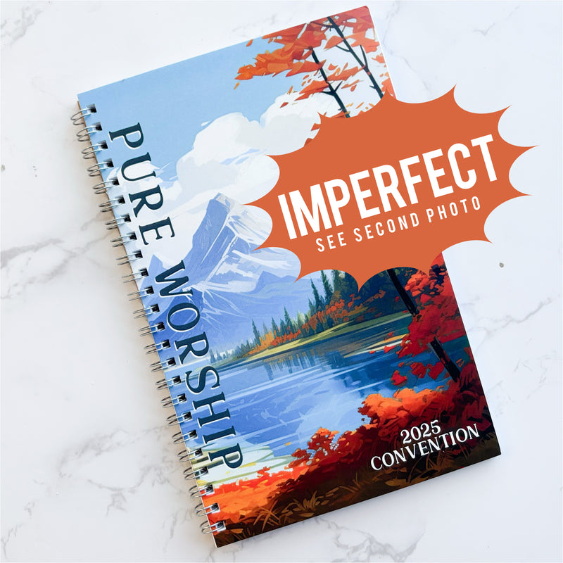 Misprint - Convention Notebook - Pack of 10 - FREE SHIPPING