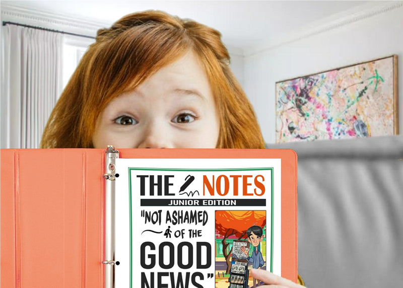 Not Ashamed of The Good News Assembly Activity Notebook Printable - Digital Item - Junior Edition