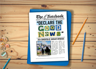 Mini Edition - Declare The Good News Notebook Printable - Digital Item
